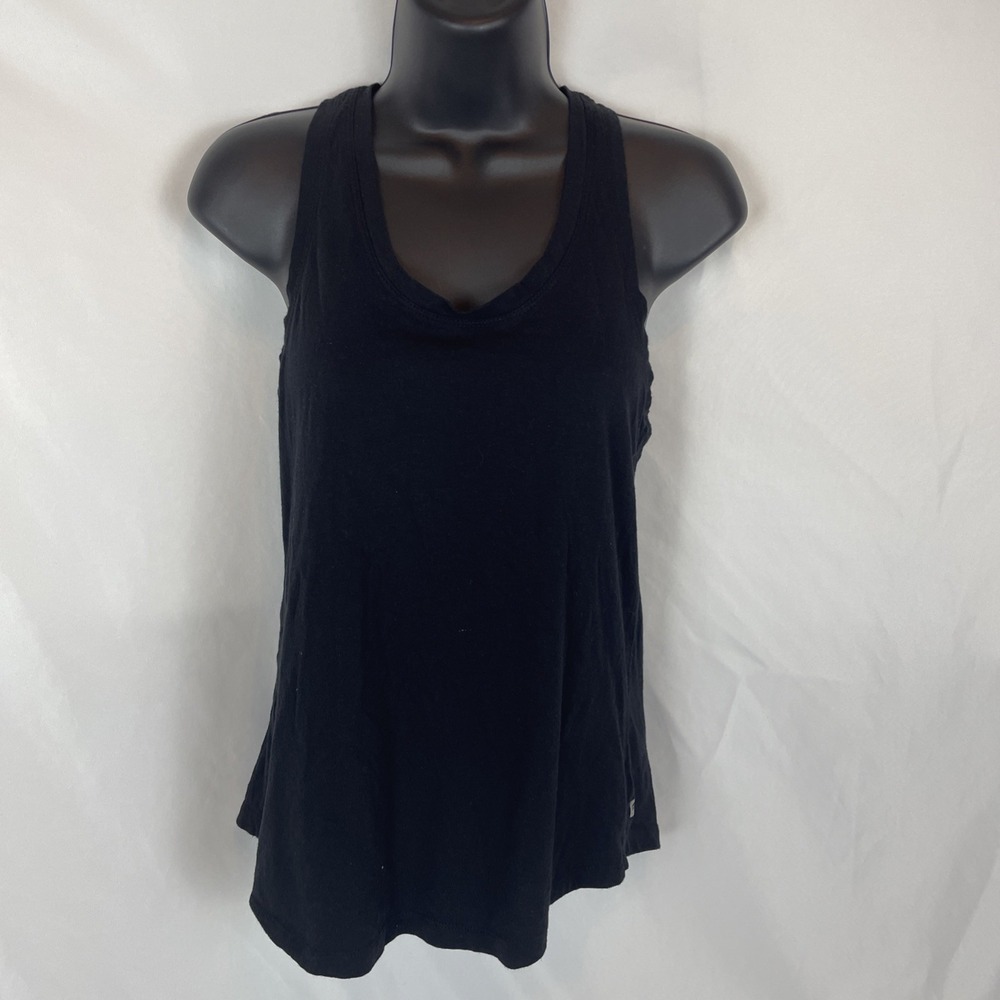 Fabletics Teresa Tunic Tank Top Racerback Shirttail Hem Activewear Small EUC